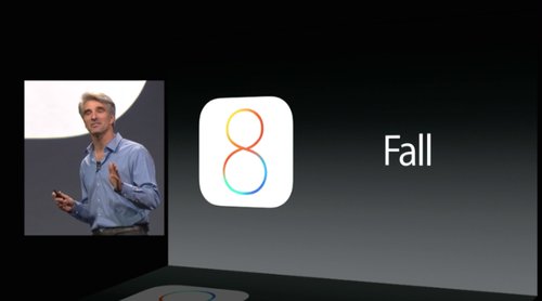 iOS 8 dispo